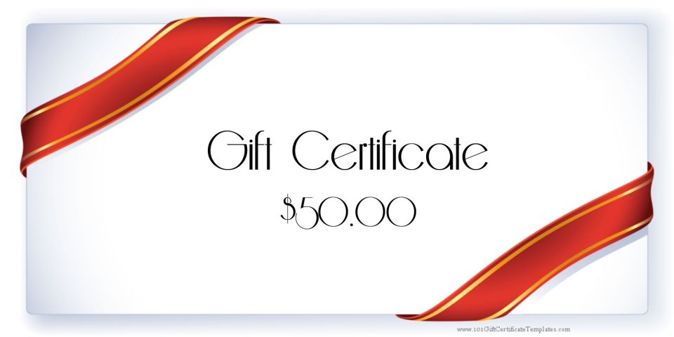 Gift Certificate