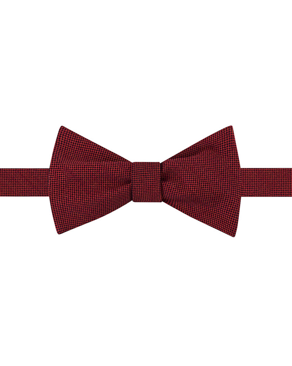 Solid Maroon Bow Tie: Luxe
