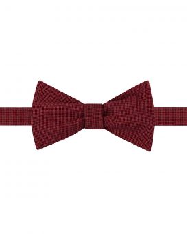 Solid Maroon Bow Tie
