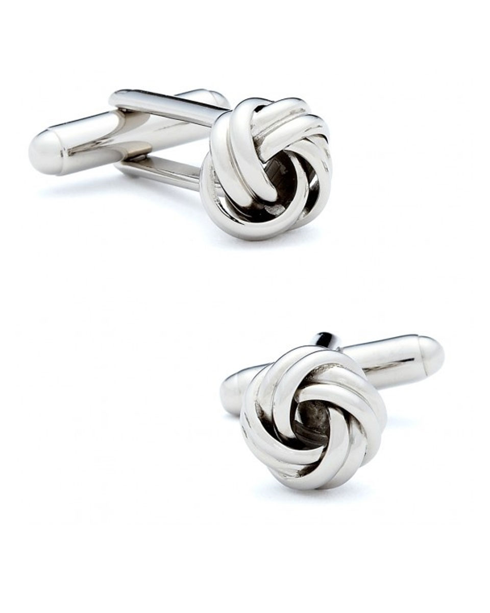 Silver Knott Cufflinks